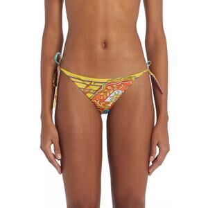 NWT MSRP $375 Versace Women's Swim Bottom Royal Rebellion size 4 (L)